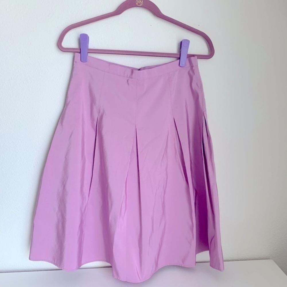 Isaac Mizrahi women’s lavender lilac A line skirt